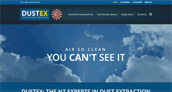 Desktop Screenshot of dustex.co.nz