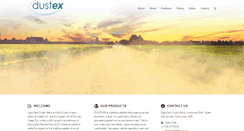 Desktop Screenshot of dustex.co.za